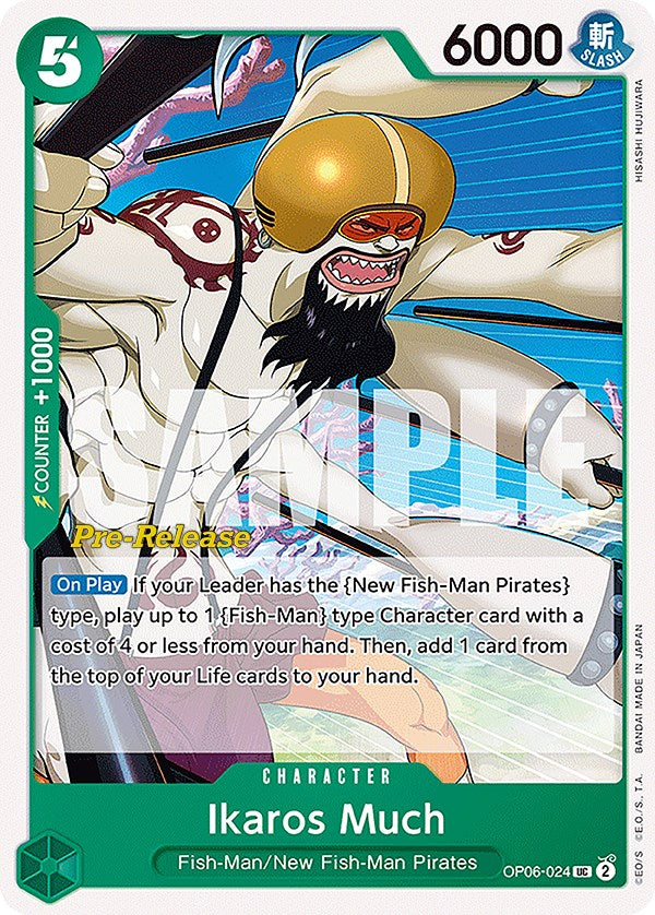 Ikaros Much [Wings of the Captain Pre-Release Cards] | Good Games Cannington