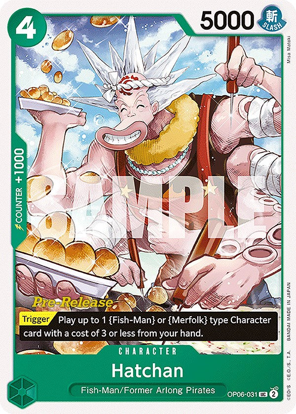 Hatchan [Wings of the Captain Pre-Release Cards] | Good Games Cannington