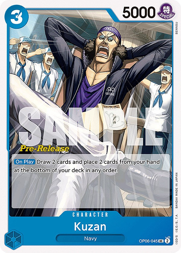 Kuzan [Wings of the Captain Pre-Release Cards] | Good Games Cannington