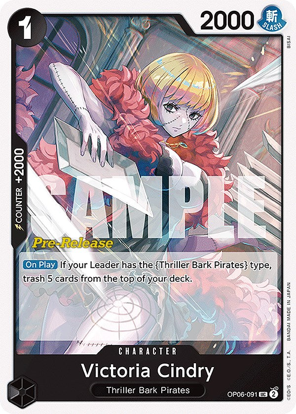 Victoria Cindry [Wings of the Captain Pre-Release Cards] | Good Games Cannington
