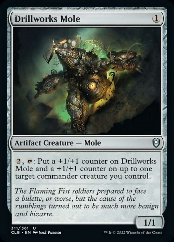 Drillworks Mole [Commander Legends: Battle for Baldur's Gate] | Good Games Cannington