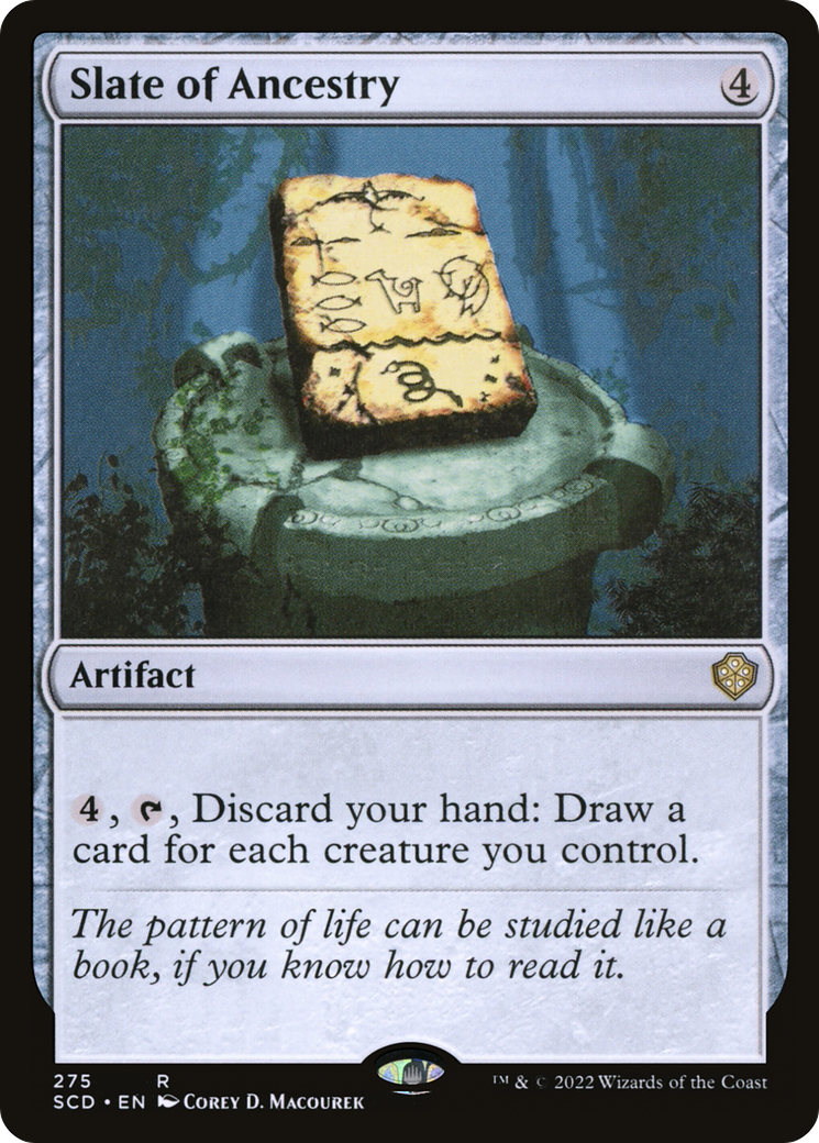 Slate of Ancestry [Starter Commander Decks] | Good Games Cannington
