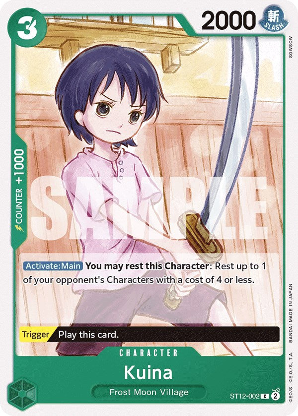 Kuina [Starter Deck: Zoro and Sanji] | Good Games Cannington