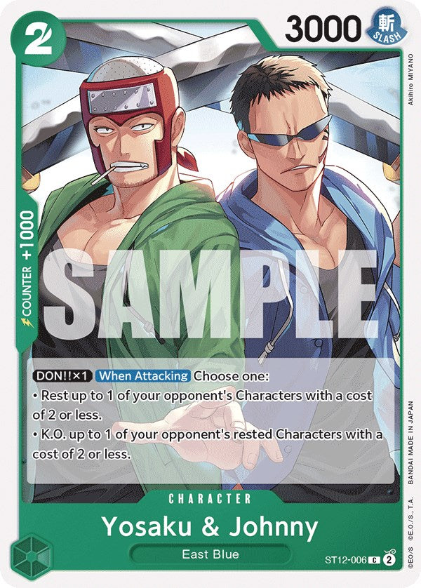 Yosaku & Johnny [Starter Deck: Zoro and Sanji] | Good Games Cannington