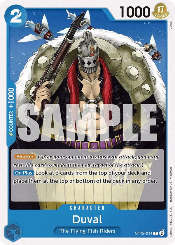 Duval [Starter Deck: Zoro and Sanji] | Good Games Cannington