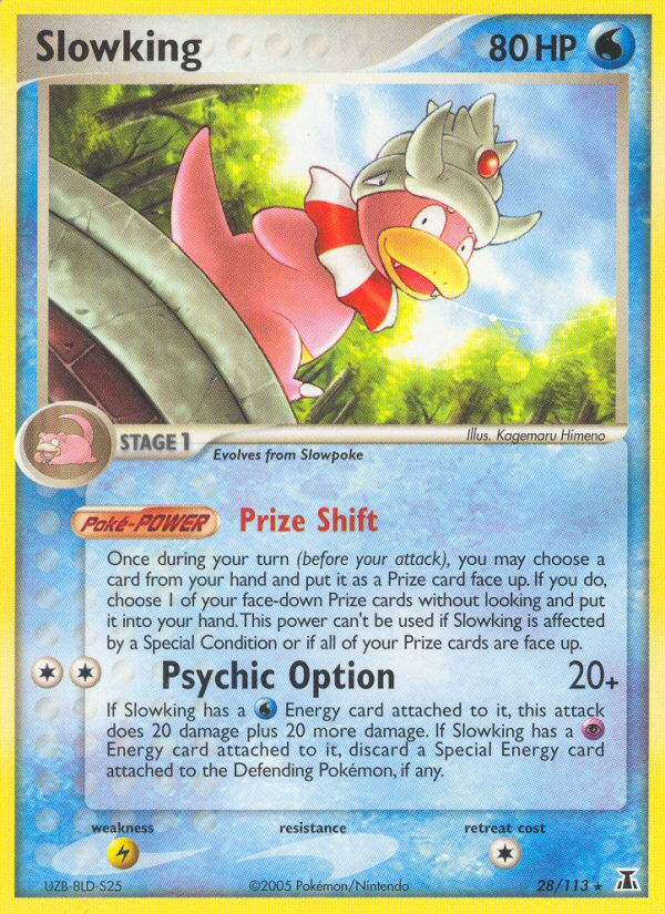Slowking (28/113) [EX: Delta Species] | Good Games Cannington