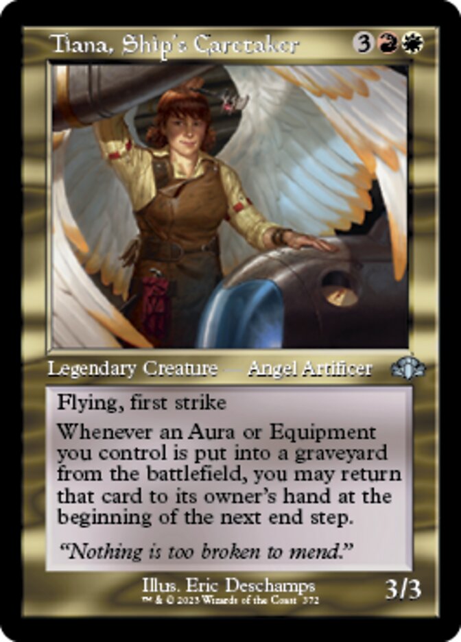 Tiana, Ship's Caretaker (Retro) [Dominaria Remastered] | Good Games Cannington