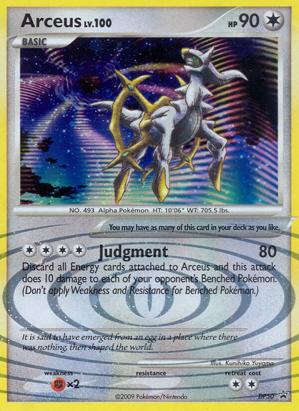 Arceus (DP50) [Diamond & Pearl: Black Star Promos] | Good Games Cannington