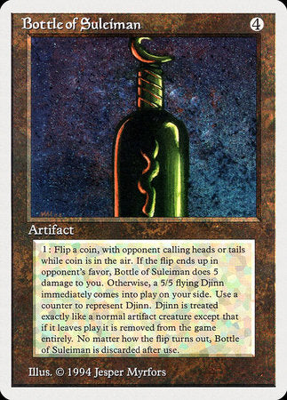Bottle of Suleiman [Summer Magic / Edgar] | Good Games Cannington