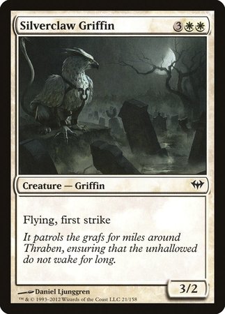 Silverclaw Griffin [Dark Ascension] | Good Games Cannington