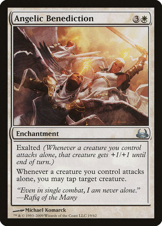 Angelic Benediction [Duel Decks: Divine vs. Demonic] | Good Games Cannington