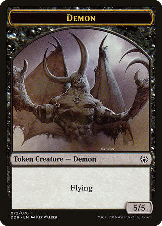 Demon Token [Duel Decks: Nissa vs. Ob Nixilis] | Good Games Cannington