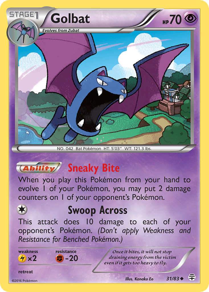 Golbat (31/83) [XY: Generations] | Good Games Cannington