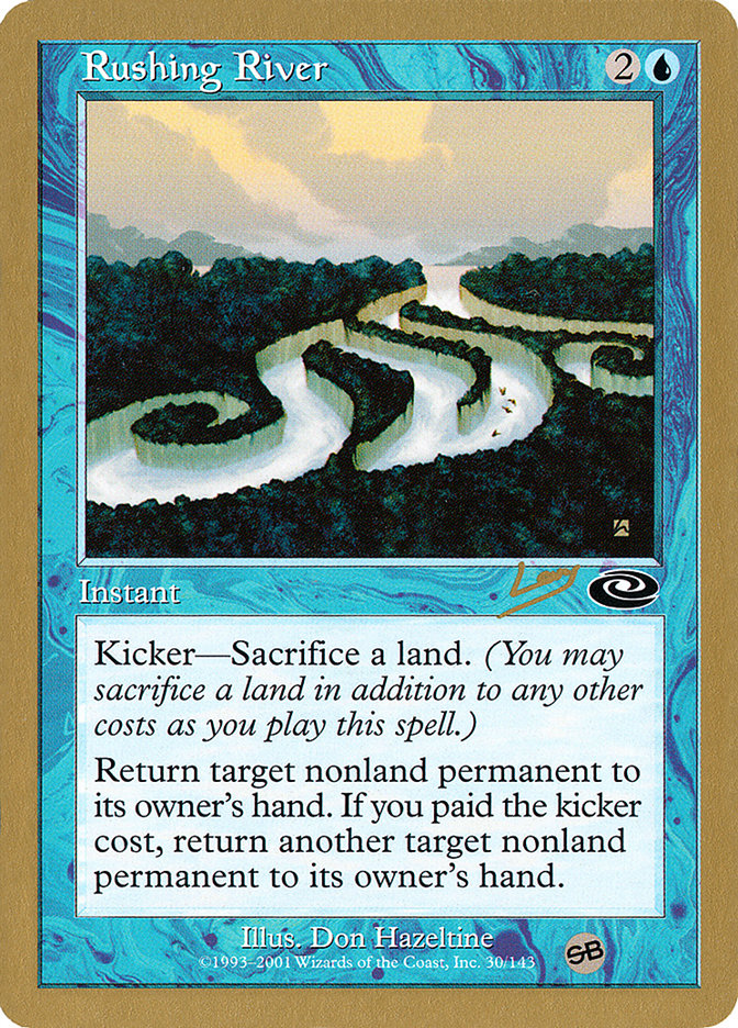 Rushing River (Raphael Levy) (SB) [World Championship Decks 2002] | Good Games Cannington