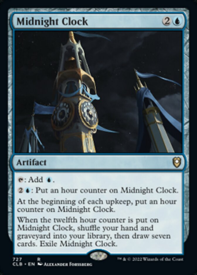 Midnight Clock [Commander Legends: Battle for Baldur's Gate] | Good Games Cannington
