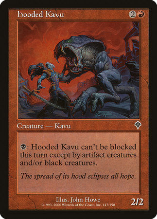 Hooded Kavu [Invasion] | Good Games Cannington