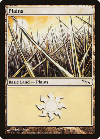 Plains (290) [Mirrodin] | Good Games Cannington