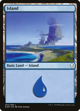 Island (255) [Dominaria] | Good Games Cannington