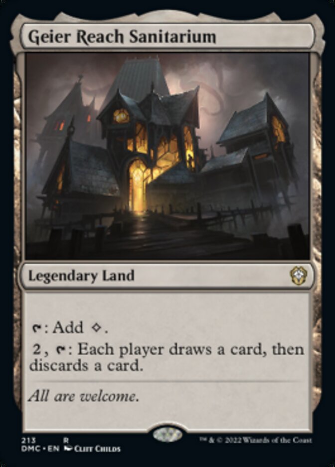 Geier Reach Sanitarium [Dominaria United Commander] | Good Games Cannington