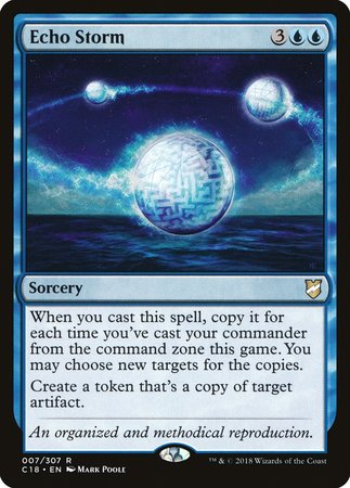 Echo Storm [Commander 2018] | Good Games Cannington