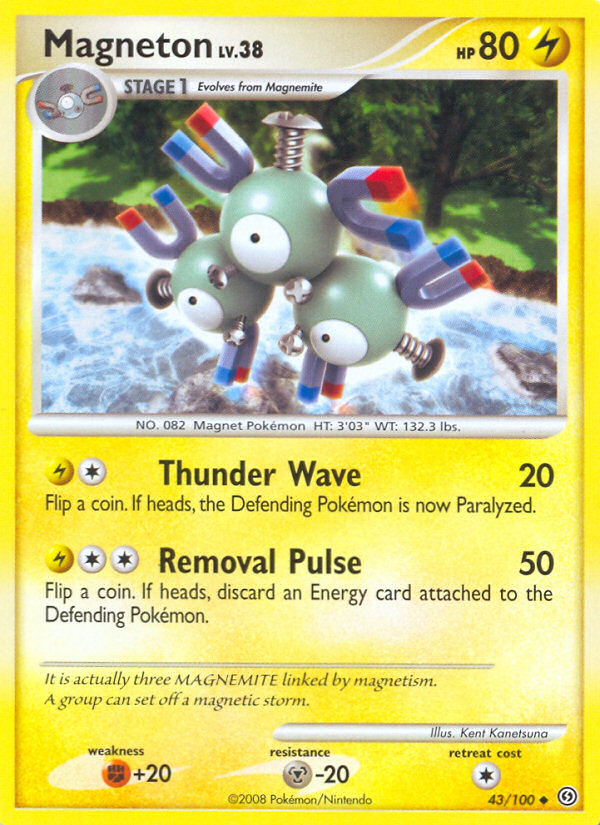 Magneton (43/100) [Diamond & Pearl: Stormfront] | Good Games Cannington