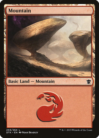 Mountain (259) [Dragons of Tarkir] | Good Games Cannington