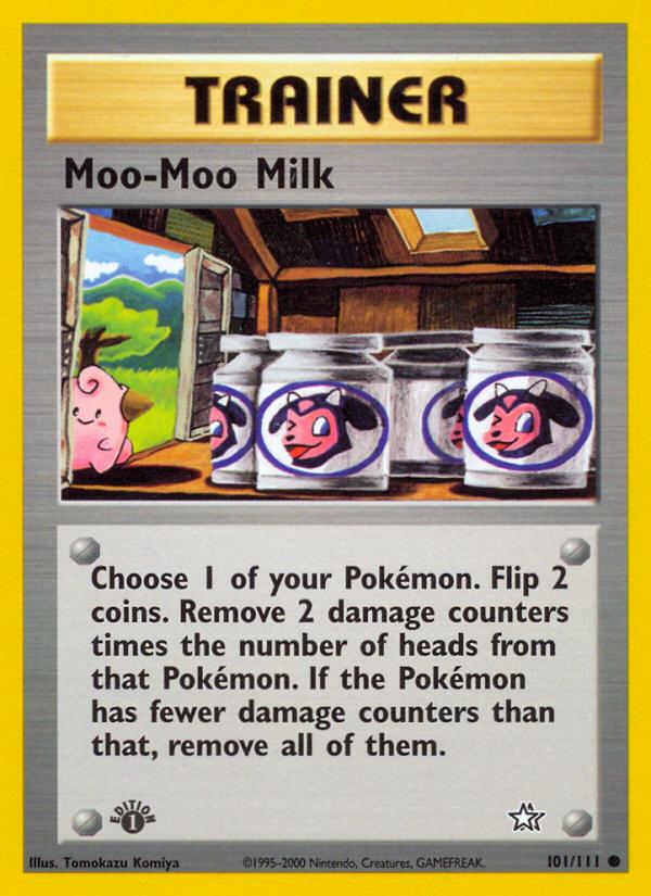 Moo-Moo Milk (101/111) [Neo Genesis 1st Edition] | Good Games Cannington