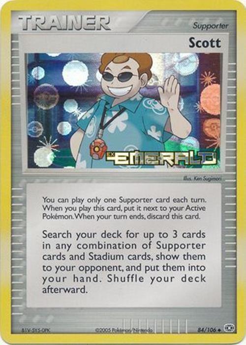 Scott (84/106) (Stamped) [EX: Emerald] | Good Games Cannington