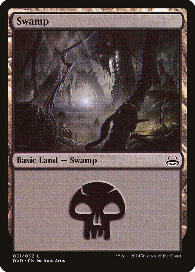 Swamp (61) (Divine vs. Demonic) [Duel Decks Anthology] | Good Games Cannington