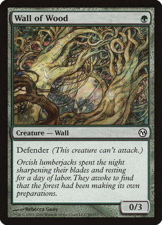 Wall of Wood [Duels of the Planeswalkers] | Good Games Cannington