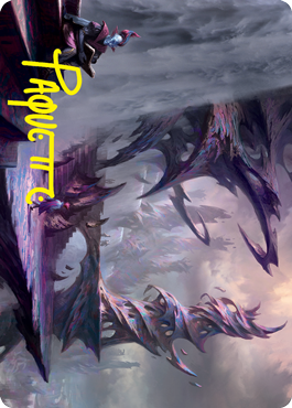 Prismari Campus Art Card (Gold-Stamped Signature) [Strixhaven: School of Mages Art Series] | Good Games Cannington
