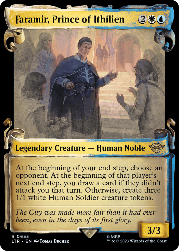 Faramir, Prince of Ithilien [The Lord of the Rings: Tales of Middle-Earth Showcase Scrolls] | Good Games Cannington