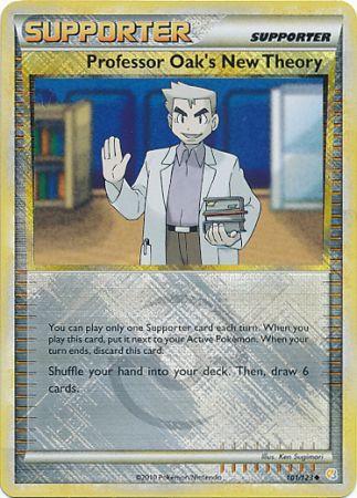 Professor Oak's New Theory (101/123) (League Promo) [HeartGold & SoulSilver: Base Set] | Good Games Cannington