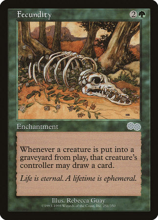Fecundity [Urza's Saga] | Good Games Cannington