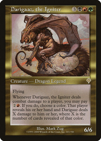 Darigaaz, the Igniter [Invasion] | Good Games Cannington