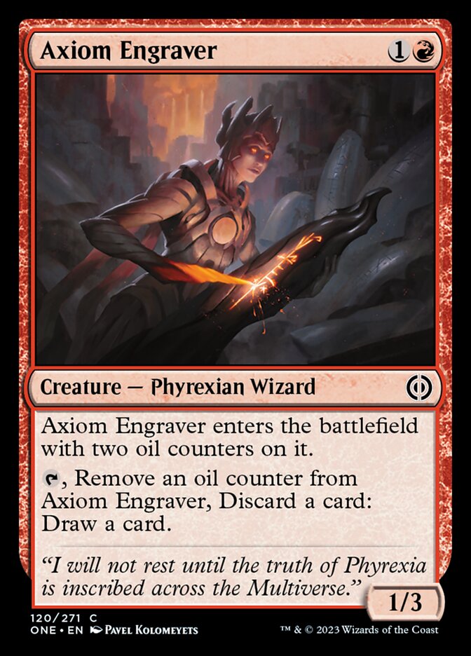 Axiom Engraver [Phyrexia: All Will Be One] | Good Games Cannington