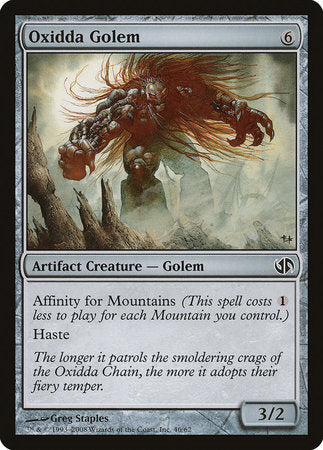 Oxidda Golem [Duel Decks: Jace vs. Chandra] | Good Games Cannington
