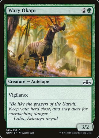 Wary Okapi [Guilds of Ravnica] | Good Games Cannington