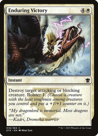 Enduring Victory [Dragons of Tarkir] | Good Games Cannington