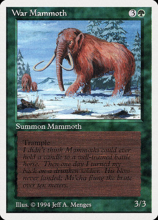 War Mammoth [Summer Magic / Edgar] | Good Games Cannington