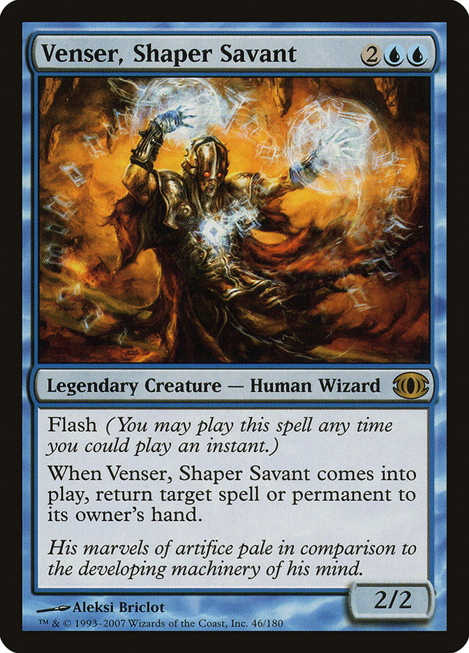 Venser, Shaper Savant [Future Sight] | Good Games Cannington