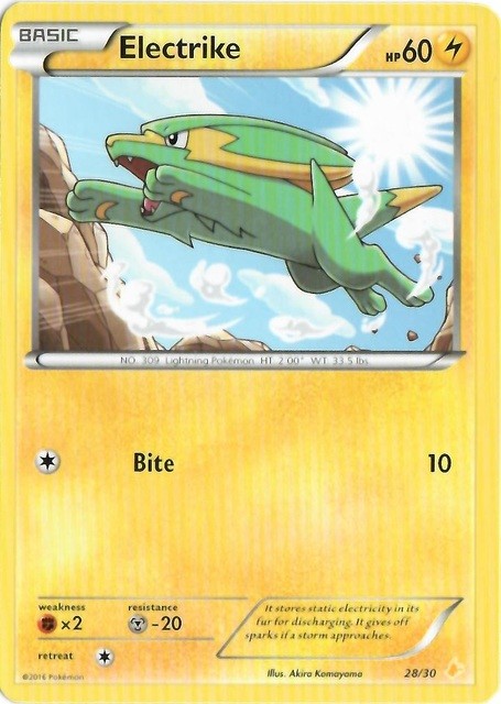Electrike (28/30) [XY: Trainer Kit 3 - Pikachu Libre] | Good Games Cannington