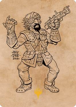 Jan Jansen, Chaos Crafter Art Card (Gold-Stamped) [Commander Legends: Battle for Baldur's Gate Art Series] | Good Games Cannington