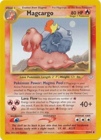 Magcargo (33/64) [Neo Revelation Unlimited] | Good Games Cannington