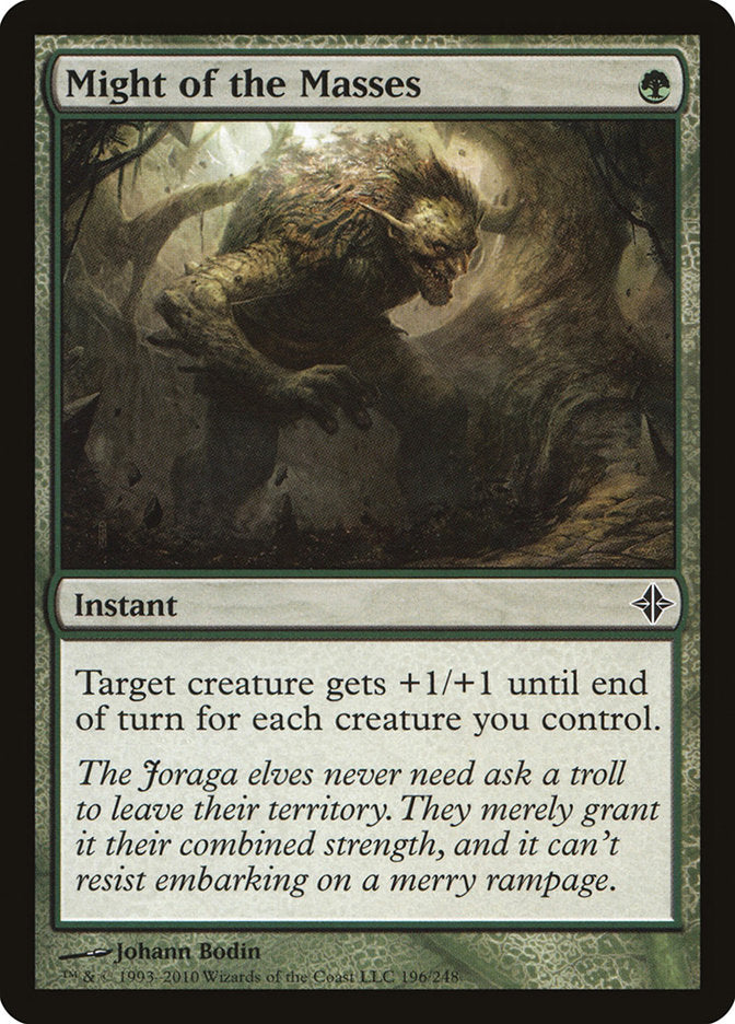 Might of the Masses [Rise of the Eldrazi] | Good Games Cannington
