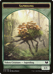 Elephant // Saproling Double-Sided Token [Commander 2015 Tokens] | Good Games Cannington