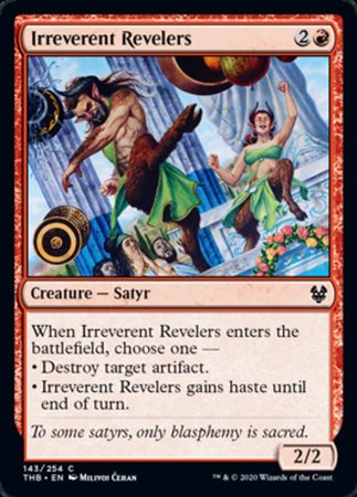 Irreverent Revelers [Theros Beyond Death] | Good Games Cannington
