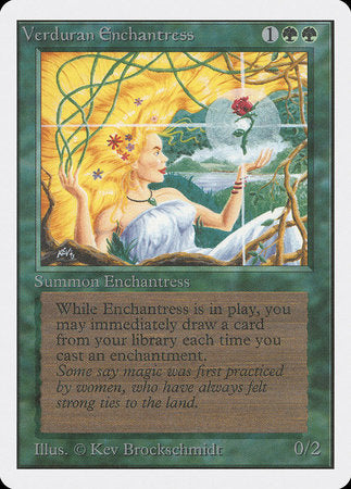 Verduran Enchantress [Unlimited Edition] | Good Games Cannington