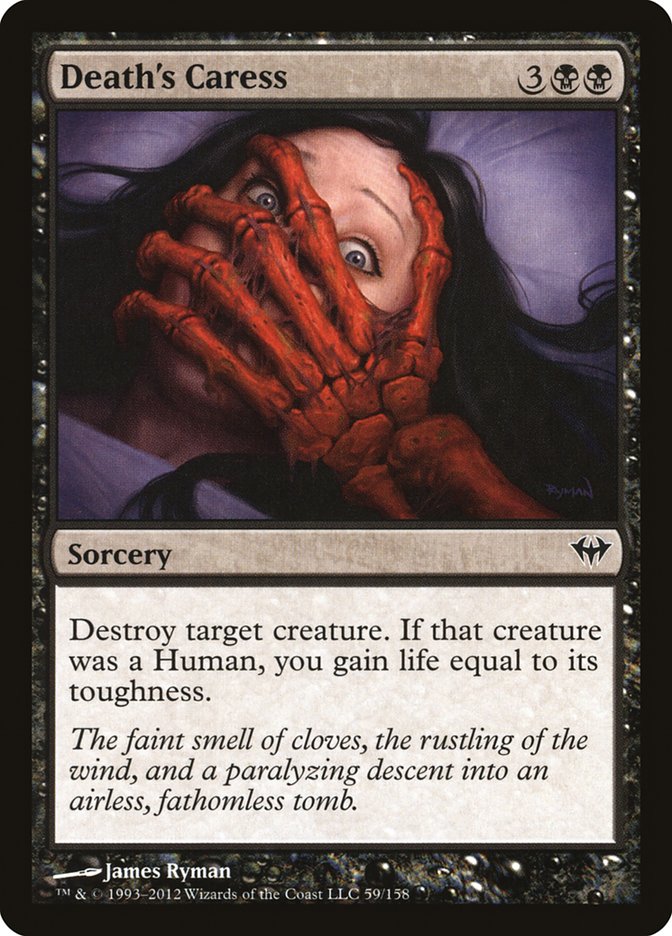 Death's Caress [Dark Ascension] | Good Games Cannington