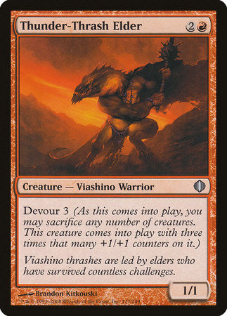 Thunder-Thrash Elder [Shards of Alara] | Good Games Cannington